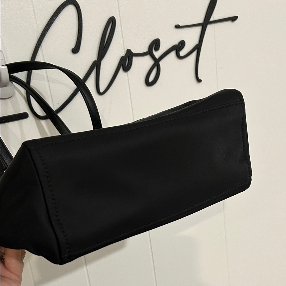 Kate Spade Triple Compartment Nylon Black Tote Bag - Picture 13 of 15